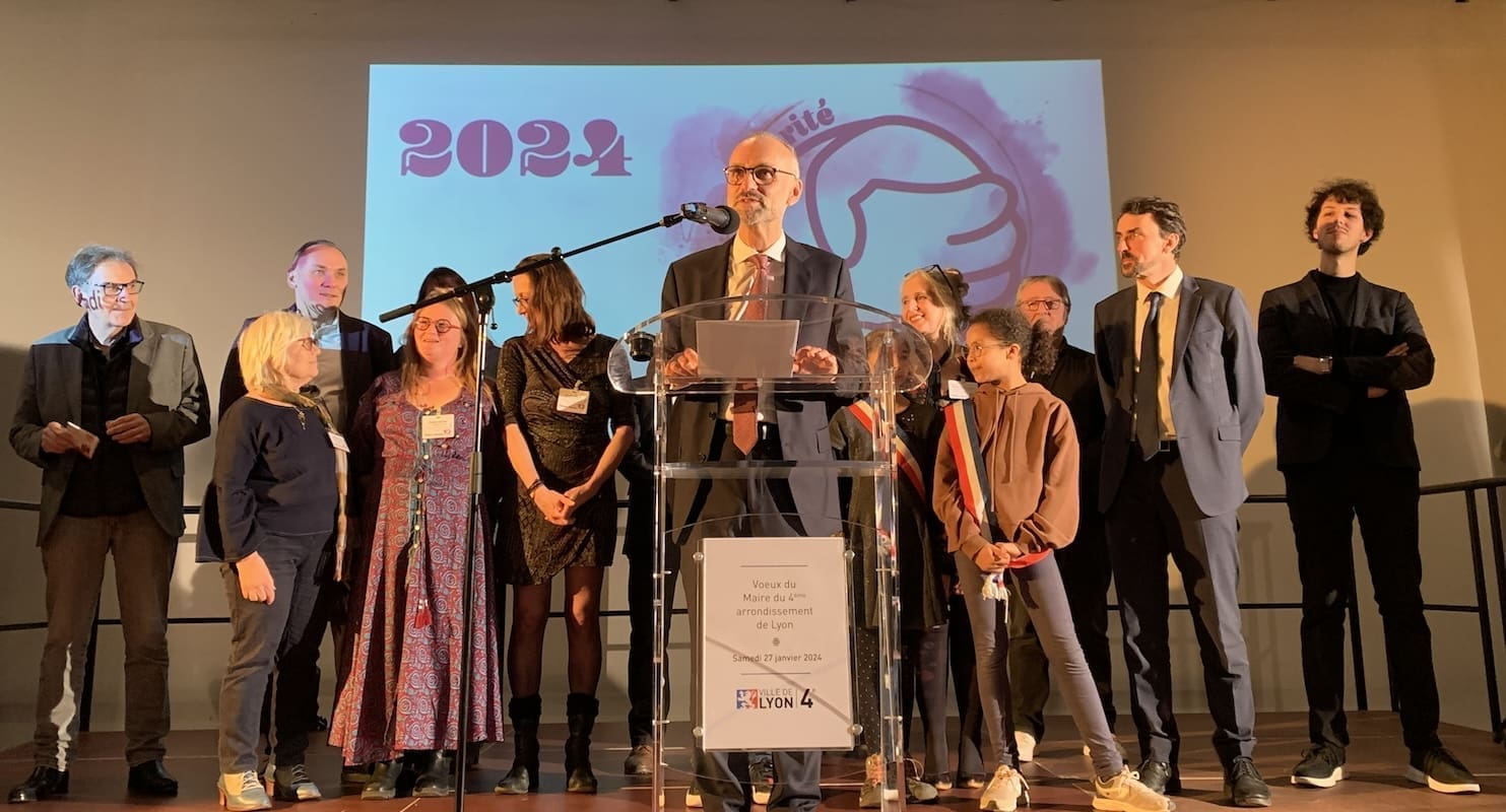 You are currently viewing Lyon : Le maire du 4e, Rémi Zinck présente ses voeux aux habitants et annonce des projets ambitieux pour son arrondissement