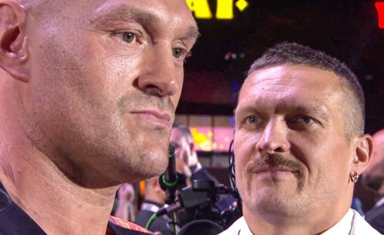 Lire la suite à propos de l’article Boxe : La tension monte entre les clans Fury et Usyk avant le combat pour l’unification des ceintures