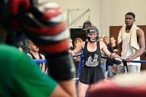 Lire la suite à propos de l’article Boxe : Retour sur le nouvel interclubs de la Boxe Populaire Croix Rousse