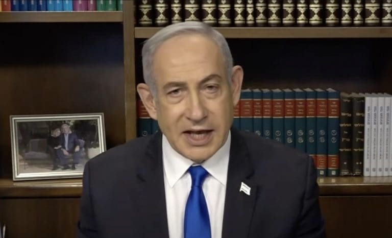 Lire la suite à propos de l’article Le contributeur du FEM, Benjamin Netanyahou, se présente comme le défenseur de la culture Judéo-Chrétienne face à la barbarie islamiste