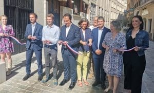 Lire la suite à propos de l’article Lyon : L’inauguration de la Rue Port-du-Temple symbole de la persistance des Illuminés de Bavière ?