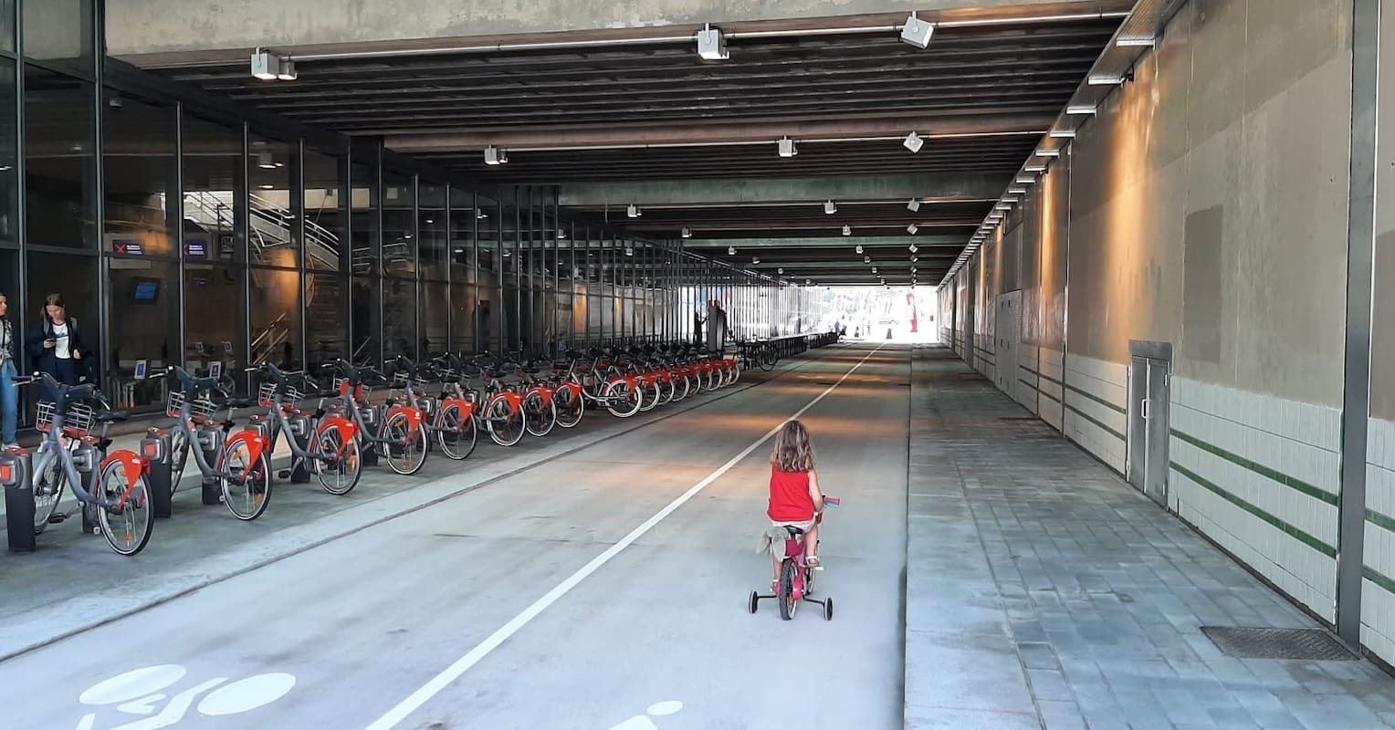 You are currently viewing Lyon Part-Dieu : Réouverture du passage Pompidou pour les mobilités décarbonées
