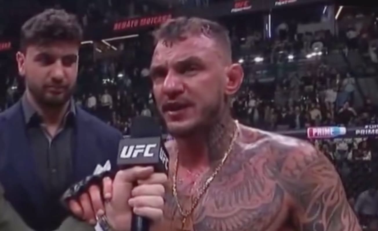 You are currently viewing UFC Paris : Renato Moicano douche les ardeurs françaises et  s’en prend à Macron