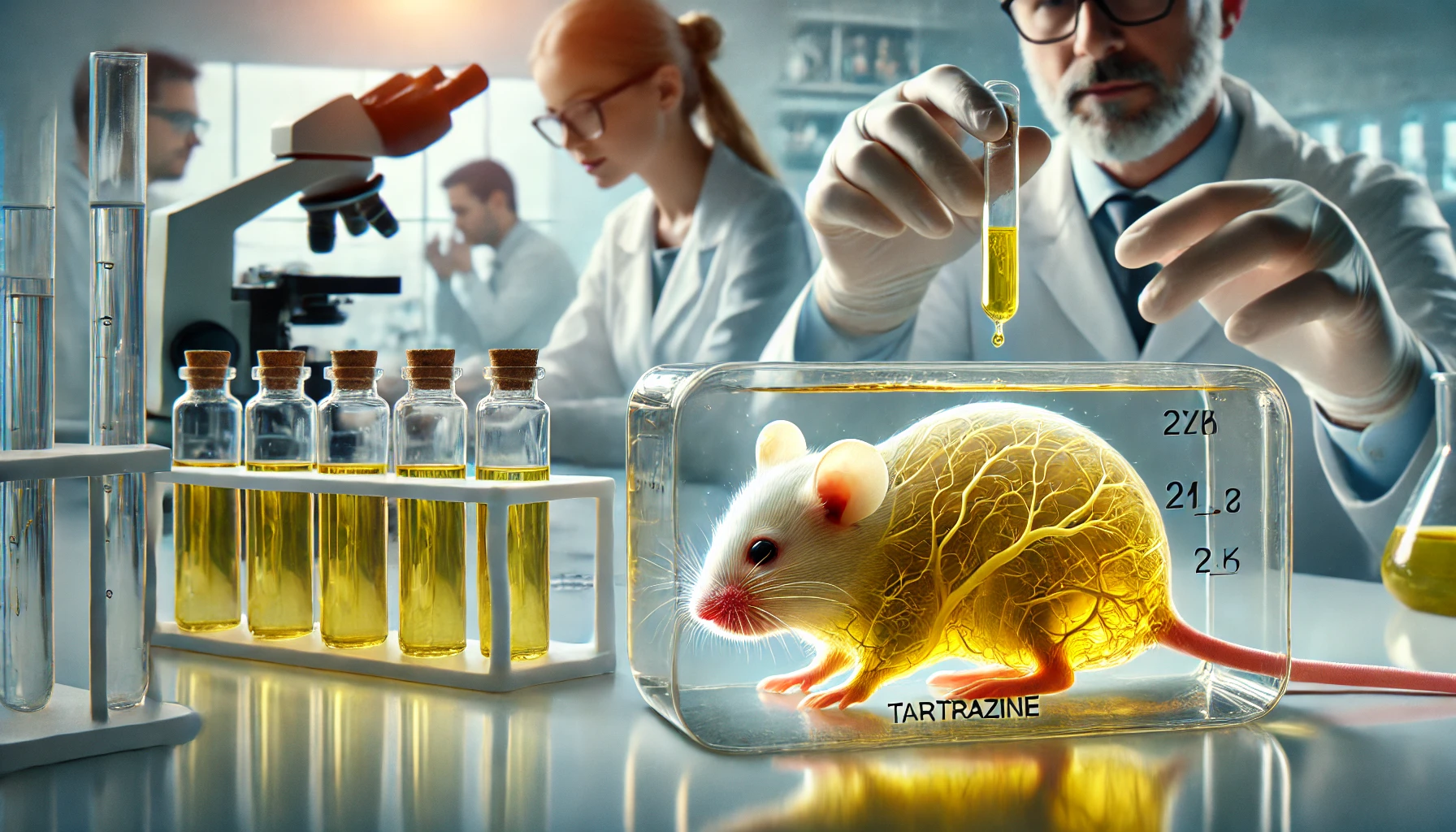 You are currently viewing Des scientifiques découvrent que le colorant jaune des M&M’s rend la peau des souris transparente