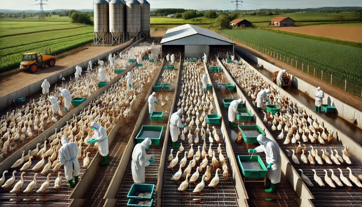 You are currently viewing Grippe aviaire : La France lance une campagne de vaccination massive des canards avec des vaccins ARNm