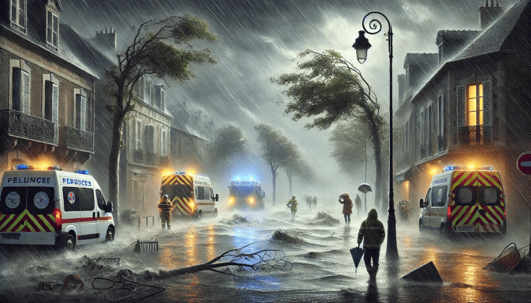Lire la suite à propos de l’article La tempête Kirk s’abat sur la France : 30 départements en vigilance orange, alerte rouge possible