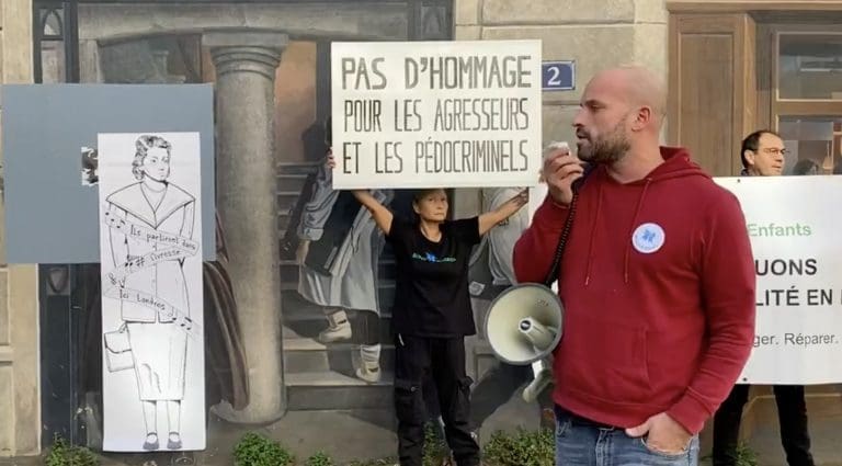 Lire la suite à propos de l’article Lyon : La fresque des Lyonnais revisitée avec le portrait de Lucie Aubrac, en lieu et place de l’abbé Pierre