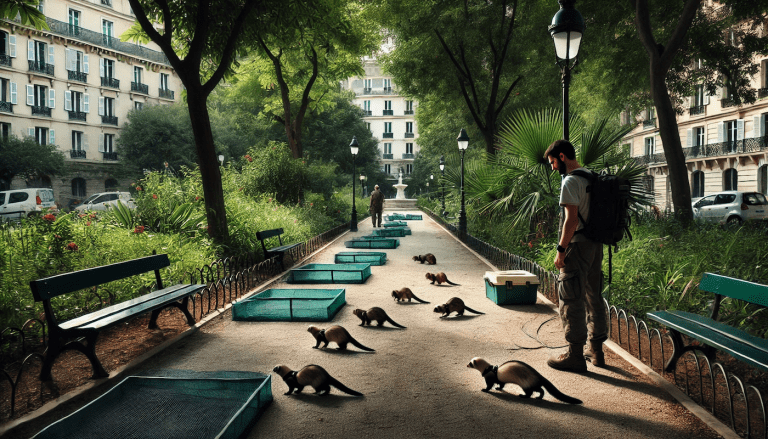 Lire la suite à propos de l’article Marseille utilise des furets pour chasser les rats d’un square