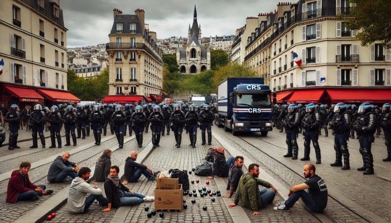 Lire la suite à propos de l’article Montmartre : Les CRS évacuent les boulistes du Clap après des années de conflit
