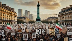 Lire la suite à propos de l’article Paris : Une manifestation contre l’intensification des exécutions en Iran depuis l’élection de Pezeshkian