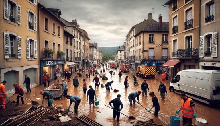 Lire la suite à propos de l’article Rhône : Procédure accélérée pour la reconnaissance de l’état de catastrophe naturelle après les inondations