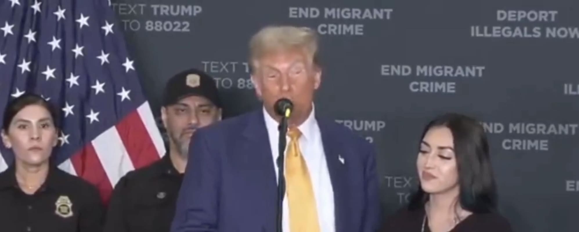 You are currently viewing USA : Donald Trump attaque Kamala Harris sur la sécurité des frontières lors d’un discours au Texas