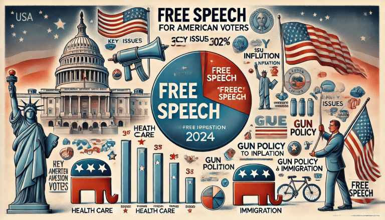 Lire la suite à propos de l’article USA : La liberté d’expression, deuxième préoccupation des électeurs en 2024