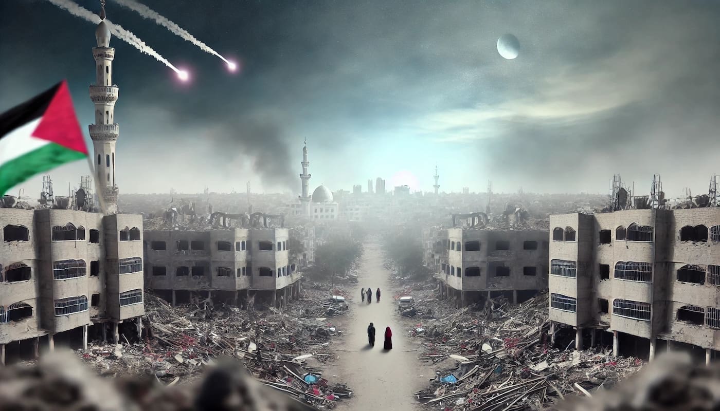 You are currently viewing Un an après le 7 octobre : La presse arabe dénonce le ‘génocide’ à Gaza