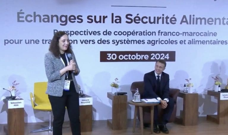 Lire la suite à propos de l’article Visite d’État au Maroc : Macron discute de sécurité alimentaire et d’Agriculture durable avec des étudiants
