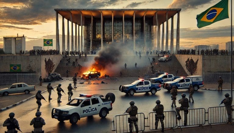 Lire la suite à propos de l’article Brésil : Tentative d’attaque devant la Cour suprême brésilienne