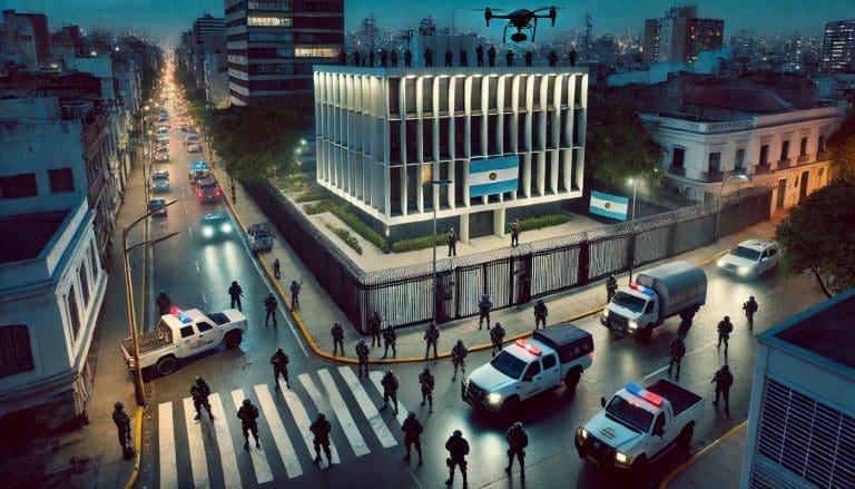 Lire la suite à propos de l’article Vénézuela : L’opposition dénonce un « siège » de l’ambassade d’Argentine par des forces « encapuchonnées »