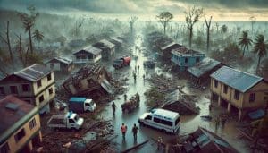 Lire la suite à propos de l’article Mayotte : Le cyclone Chido, le plus intense en 90 ans, plonge l’île dans le chaos