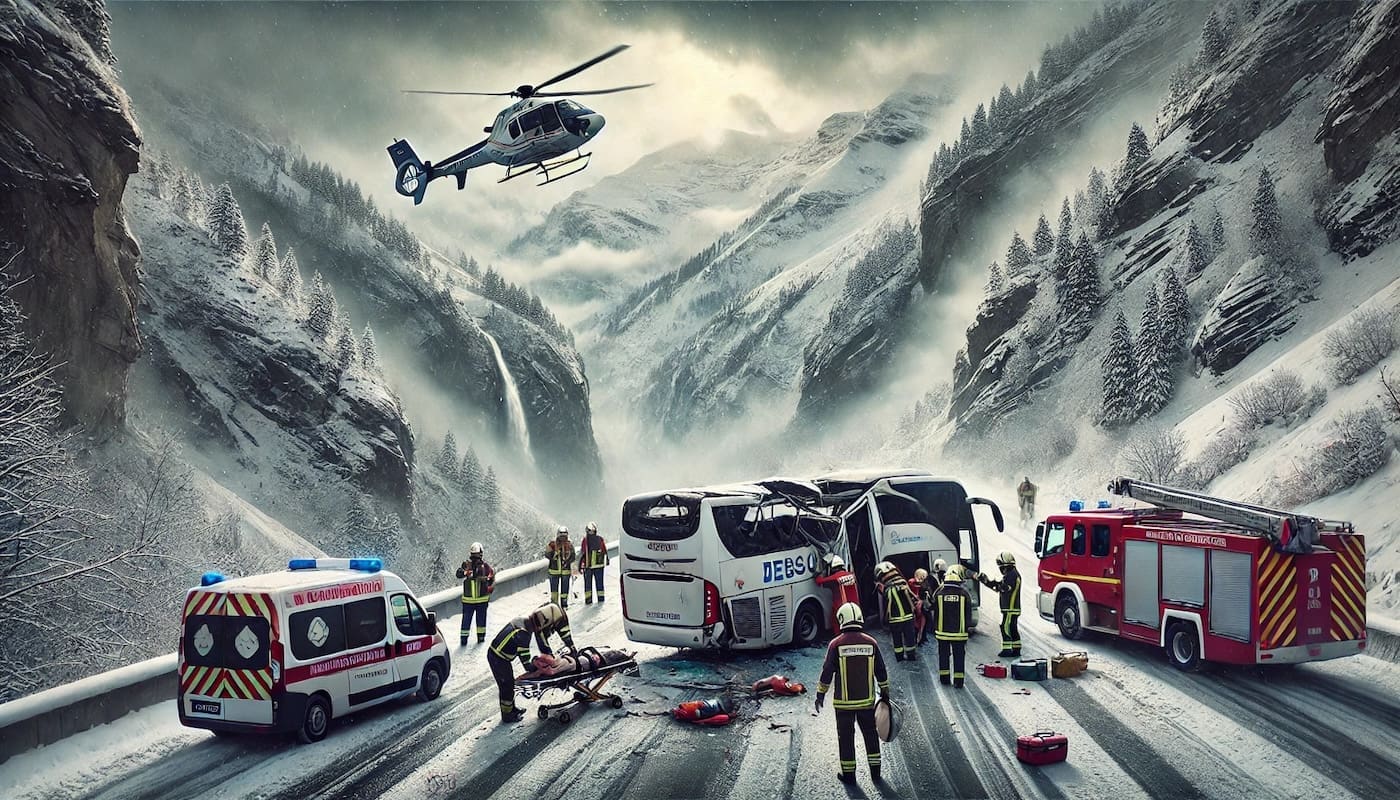 You are currently viewing Porté-Puymorens : un accident de car tragique fait deux morts et plusieurs blessés graves