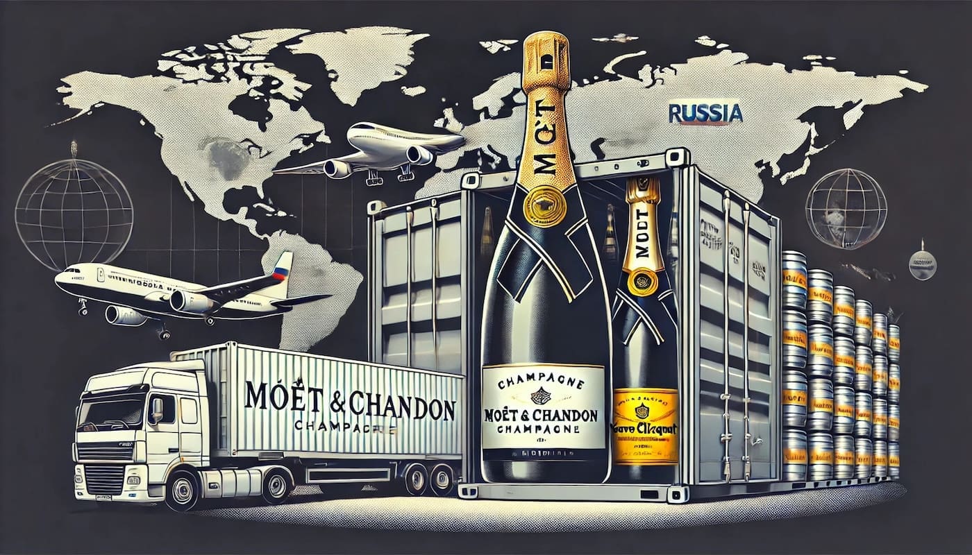 You are currently viewing Comment LVMH continue d’écouler son champagne en Russie malgré les sanctions
