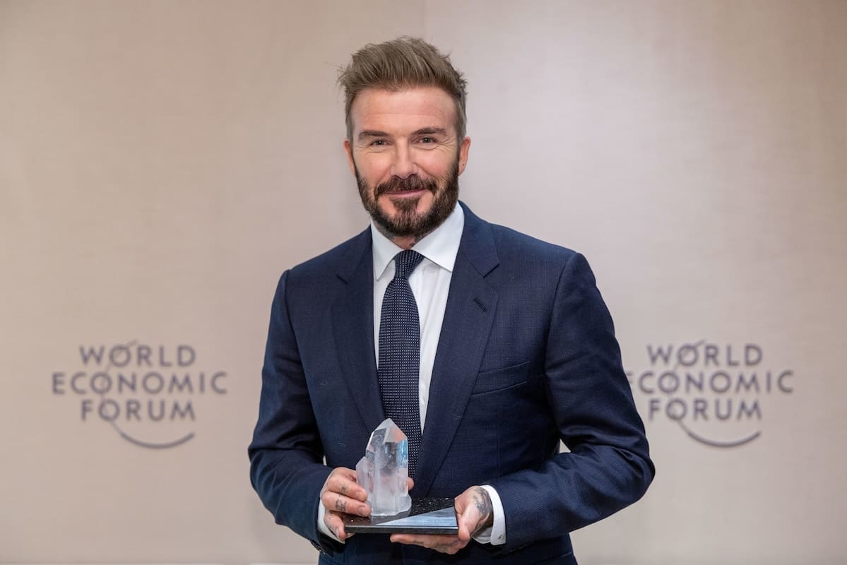 You are currently viewing Davos 2025 : David Beckham honoré pour son engagement humanitaire