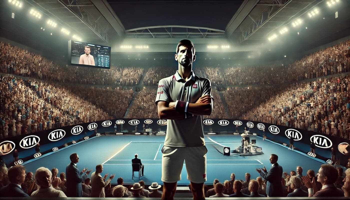 You are currently viewing Open d’Australie : Novak Djokovic explique pourquoi il a refusé une interview sur le court