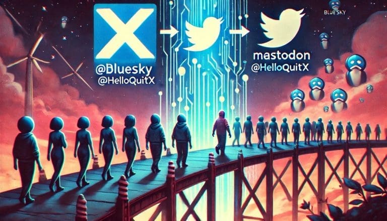 Lire la suite à propos de l’article HelloQuitX : L’application qui facilite la migration de X vers Bluesky et Mastodon