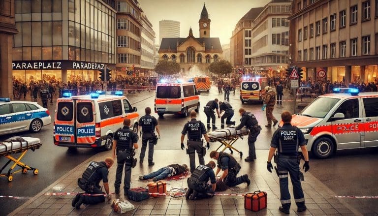 Lire la suite à propos de l’article Allemagne : Une voiture fonce sur des passants à Mannheim, un mort et plusieurs blessés