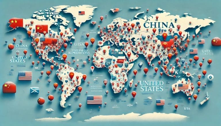 Lire la suite à propos de l’article Les représentations diplomatiques de la Chine dépassent celles des États-Unis à l’échelle mondiale