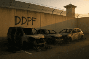 Lire la suite à propos de l’article Attaques de prisons : L’énigmatique montée en puissance du mouvement « DDPF »