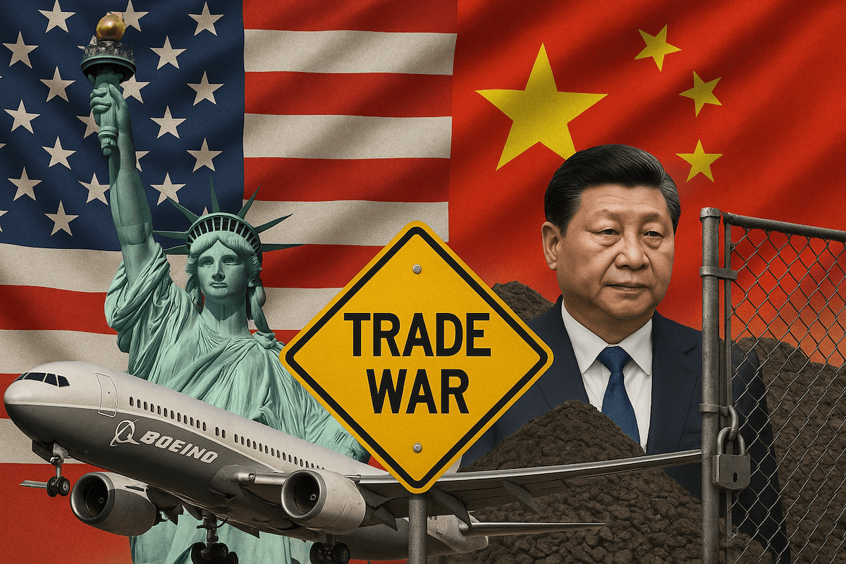 You are currently viewing USA Vs Chine : Trump relance la guerre commerciale, la RPC riposte avec force