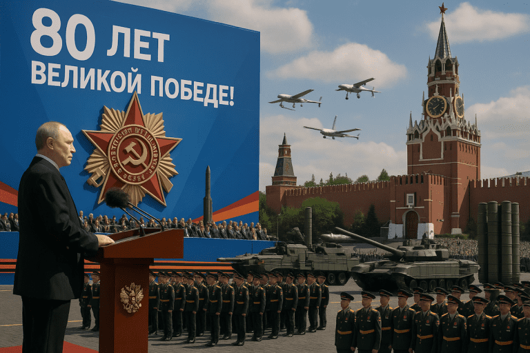 Lire la suite à propos de l’article 9 mai à Moscou : Poutine célèbre la victoire contre le nazisme et glorifie l’offensive en Ukraine