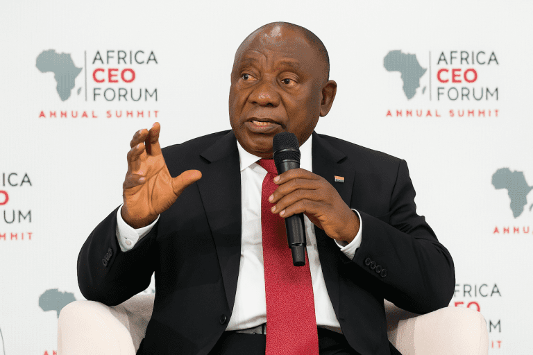 Lire la suite à propos de l’article Afrique du Sud : Ramaphosa réagit aux accusations de persécution des fermiers Afrikaners par Trump