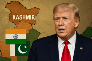 Lire la suite à propos de l’article Cachemire : Donald Trump revendique la médiation entre l’Inde et le Pakistan, mais New Delhi dément