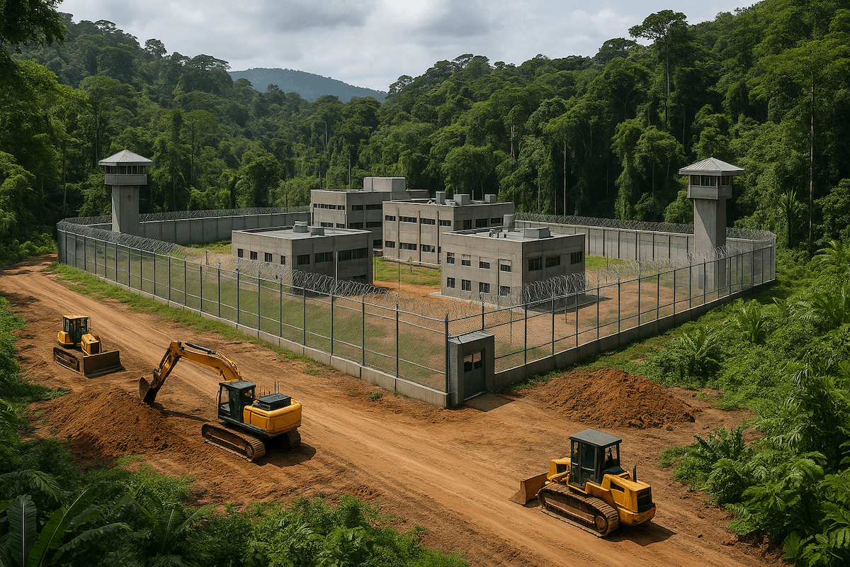You are currently viewing Guyane : une prison de haute sécurité au cœur de la jungle annoncée pour 2028