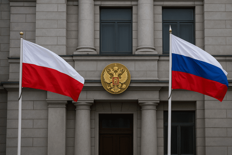 Lire la suite à propos de l’article La Pologne ferme son consulat en Russie : Moscou annonce une riposte