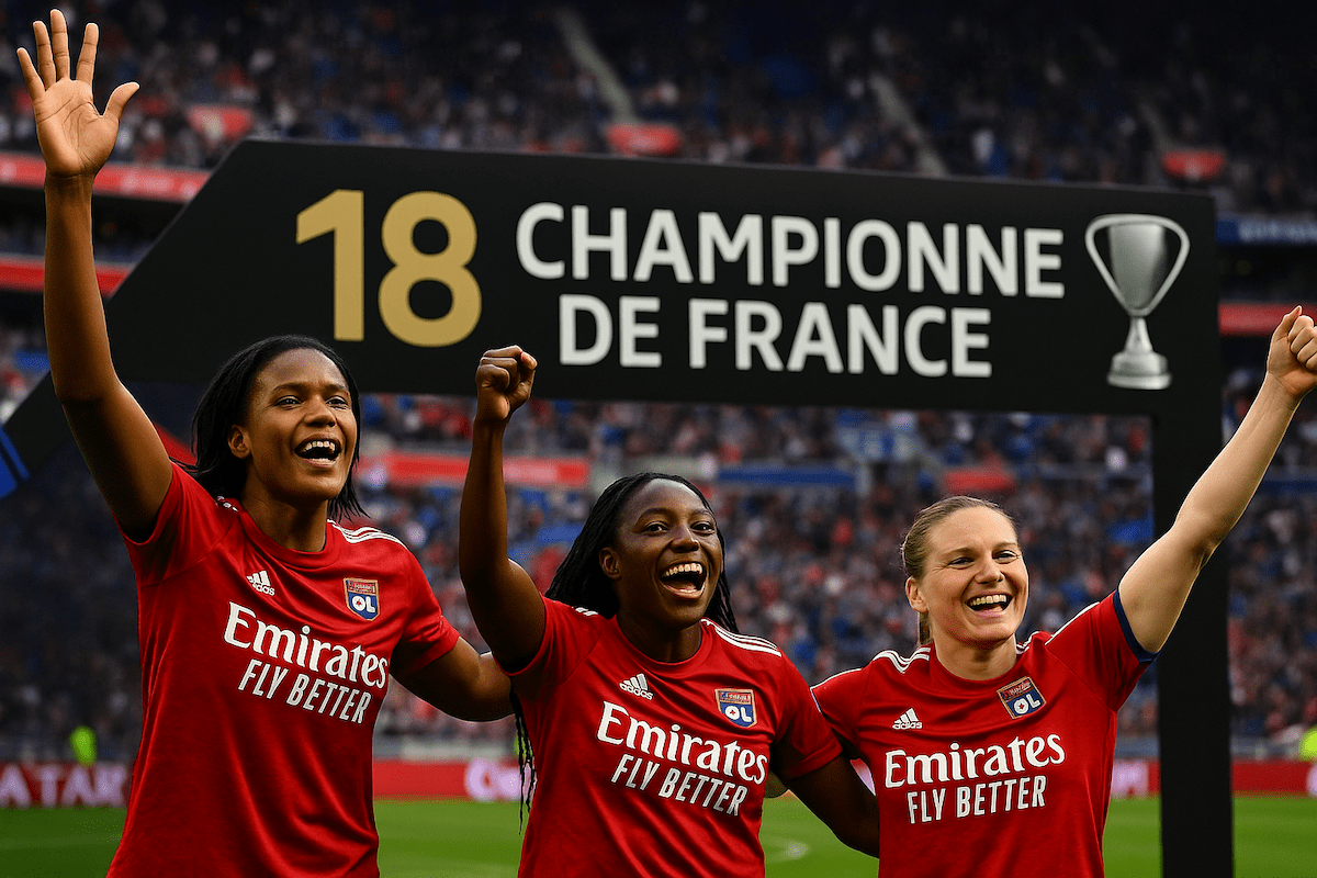 You are currently viewing Lyon : L’OL surclasse le PSG en finale des play-offs et décroche un 18e titre de championnes de France