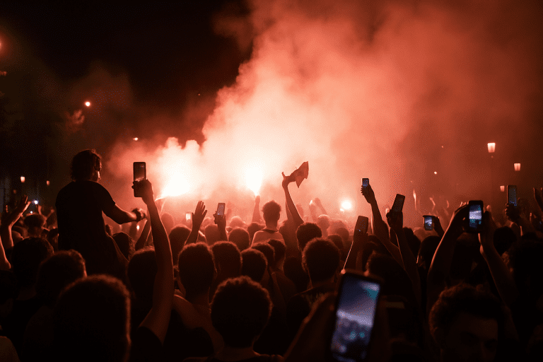 Lire la suite à propos de l’article Paris : Entre scènes de liesse et débordements après la victoire historique du PSG en Ligue des champions
