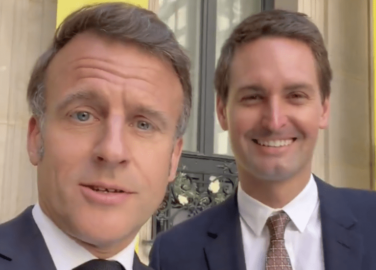 Lire la suite à propos de l’article Paris : Macron annonce l’installation d’un nouveau bureau et d’un nouveau centre de réalité augmenté de Snapchat