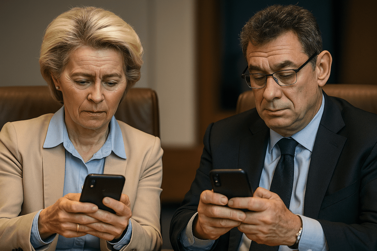 You are currently viewing Pfizergate : Le Tribunal de l’UE oblige la Commission à communiquer les SMS entre Von der Leyen et Bourla