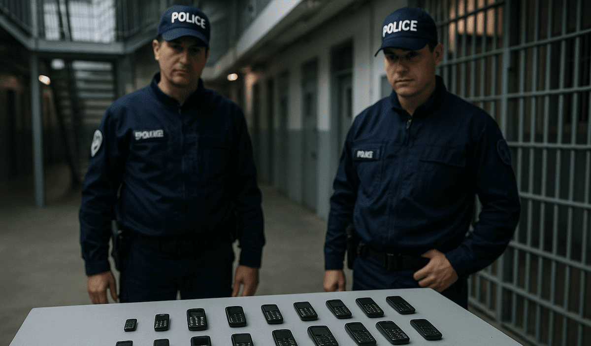 You are currently viewing Téléphones en prison : opération « Prison Break » contre 5 000 appareils clandestins
