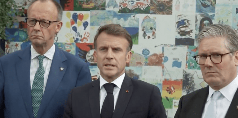 Lire la suite à propos de l’article Tirana : Les Européens préparent des sanctions contre Moscou « en coordination » avec Washington, selon Emmanuel Macron