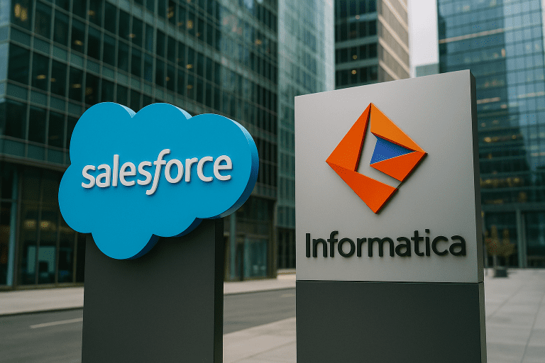 Lire la suite à propos de l’article Acquisition : Salesforce investit 7 milliards d’euros dans Informatica pour renforcer son leadership en intelligence artificielle agentique