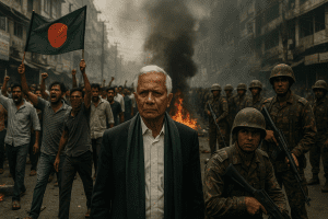 Lire la suite à propos de l’article Bangladesh : crise politique et chaos au cœur d’une transition incertaine