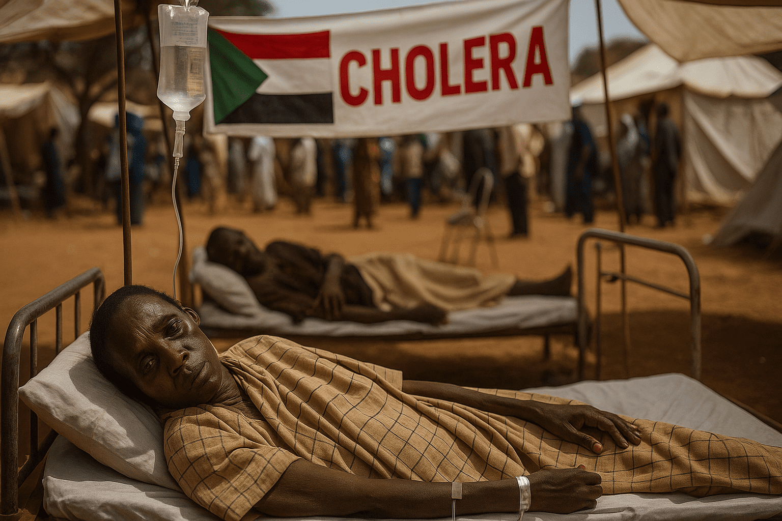 You are currently viewing Choléra : crise humanitaire au soudan face à l’effondrement des infrastructures