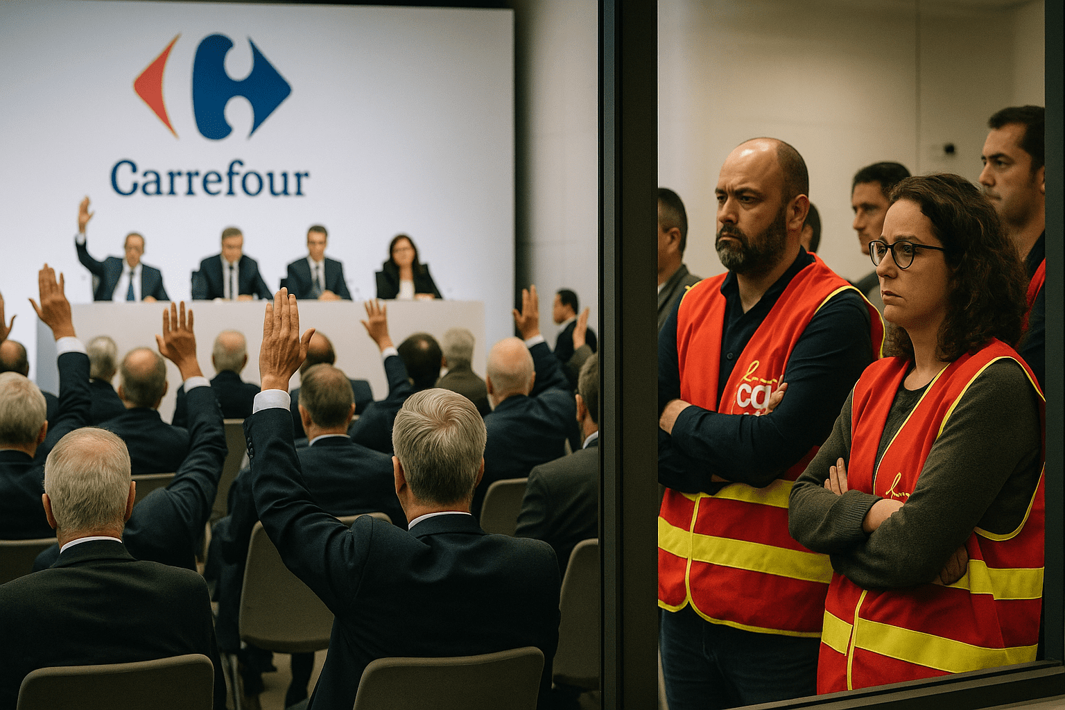 You are currently viewing Dialogue social : Carrefour face à la distance des actionnaires