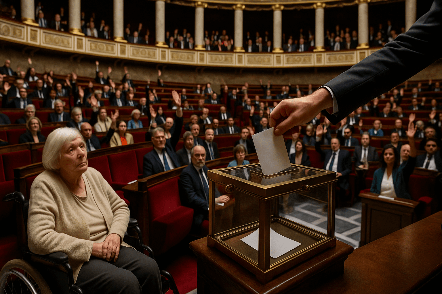 You are currently viewing Législation : l’Assemblée nationale adopte le droit à l’aide à mourir