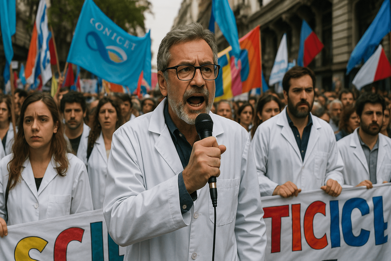 You are currently viewing Manifestations en Argentine : la recherche en danger ?