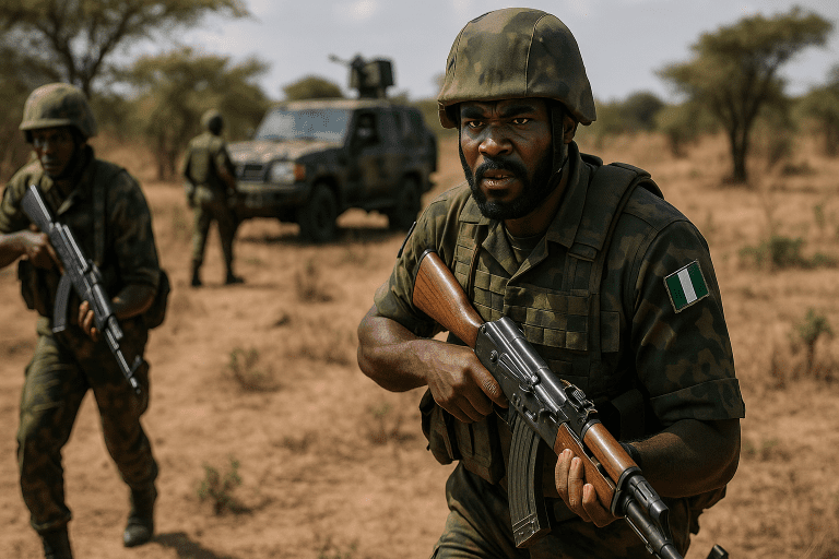 Lire la suite à propos de l’article Nigeria : l’armée élimine plus de 60 djihadistes, dont un haut responsable de Boko Haram, dans le nord-est du pays