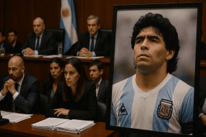 Lire la suite à propos de l’article Procès : annulation du dossier Maradona, un nouveau départ inévitable